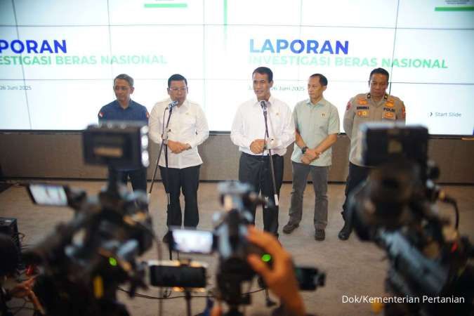 Mentan Tegaskan Produsen Beras Oplosan Sudah Diperiksa Penegak Hukum