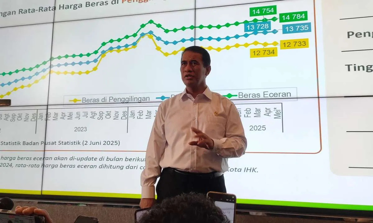 Mentan Amran Klaim PDB Pertanian Tumbuh 14,35% dan Ekspor Melonjak 42%
