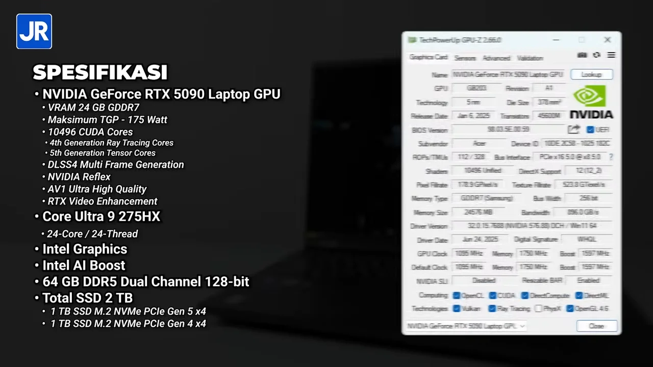 Acer Predator Helios 18 AI 2027