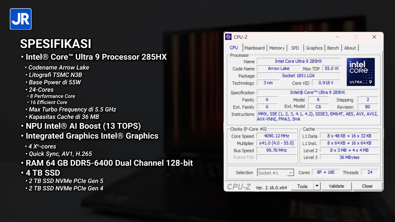 MSI Raider 18 HX AI 4