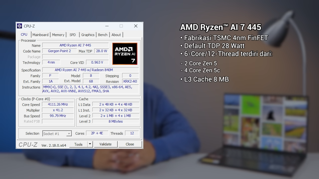 ASUS Zenbook 14 OLED UM3406GA 3